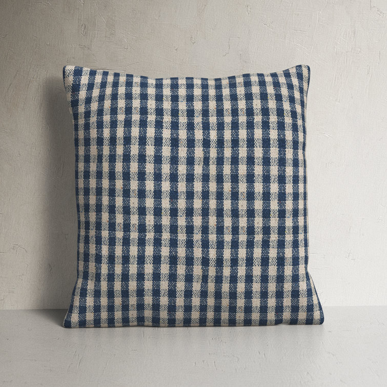 Gingham discount pillow covers